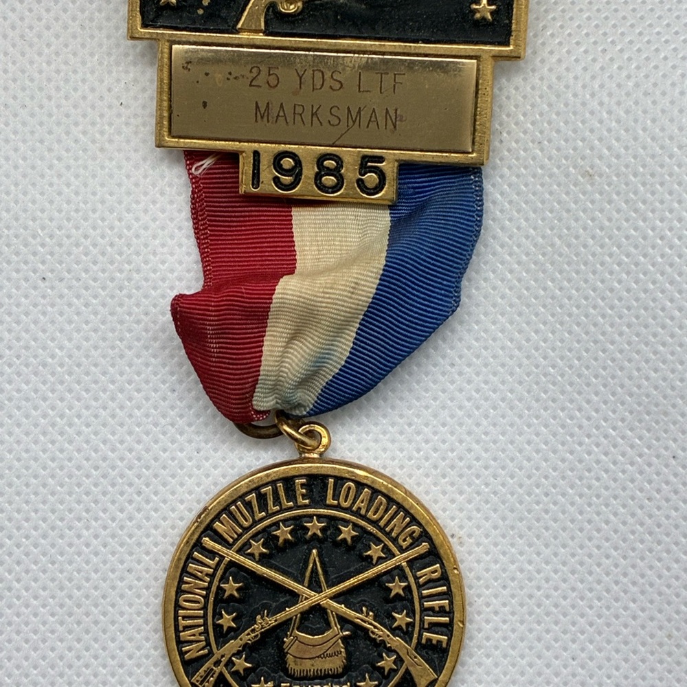 1985 National Muzzle Loading Rifle Medal